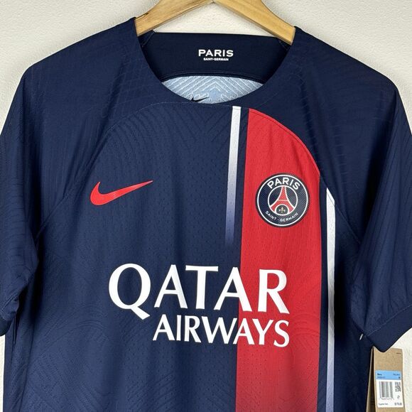 Nike PSG Paris Saint Germain AUTHENTIC Soccer Jersey Dri-Fit ADV MED DX2620-411 - Picture 2 of 11